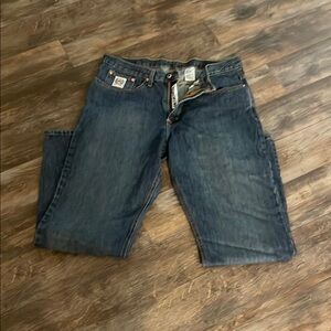 Cinch Blue Relaxed Jeans with Classic Worn-In Look